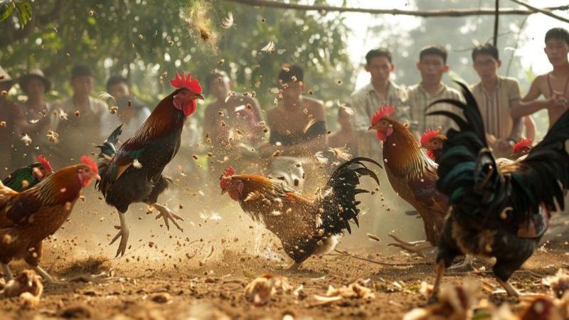 Lối đá của chiến kê rất đặc sắc